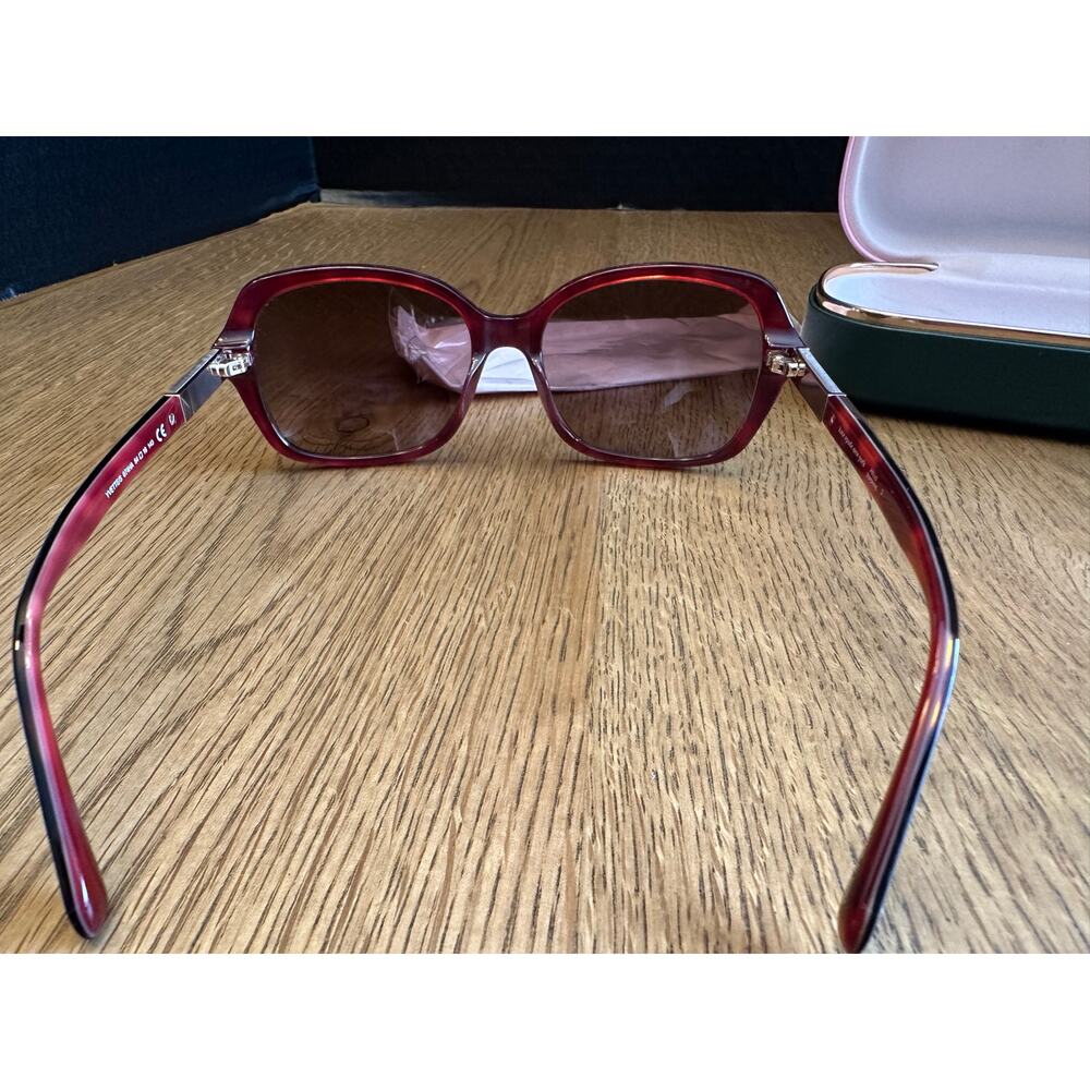 NIB Kate Spade New York Yvette 54mm Gradient Polarized Square Sunglasses - Picture 6 of 8